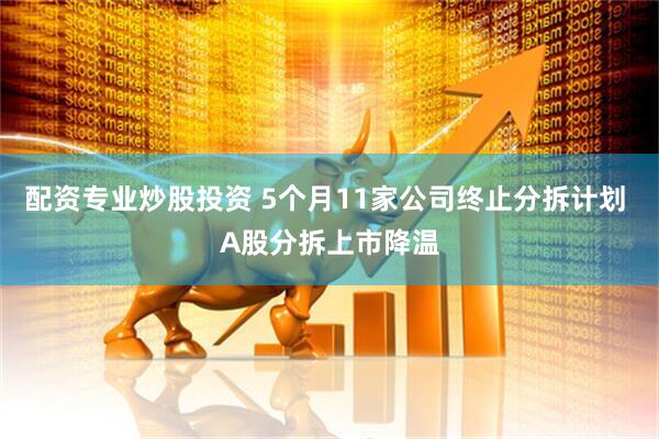 配资专业炒股投资 5个月11家公司终止分拆计划 A股分拆上市降温